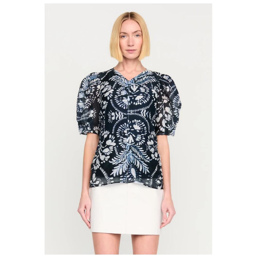 Marie Oliver Augustine Top- Palmetto Size XS